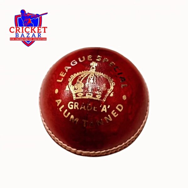 CB League Special Red Cricket Ball (156gms) - Image 3