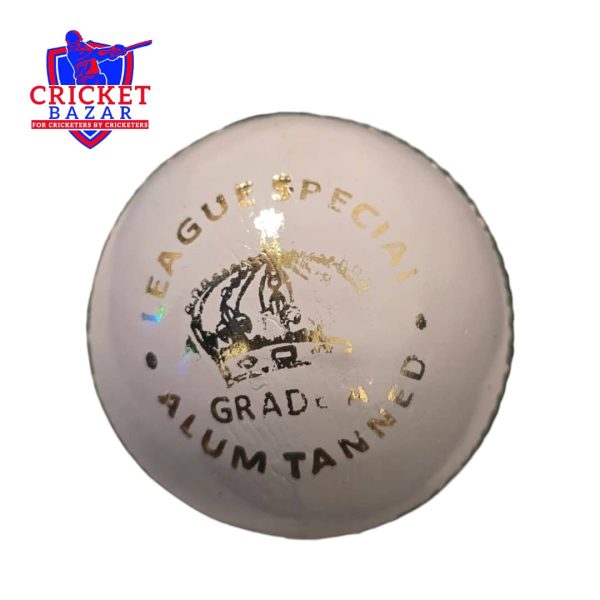 CB League Special White Cricket Ball (156gms) - Image 2