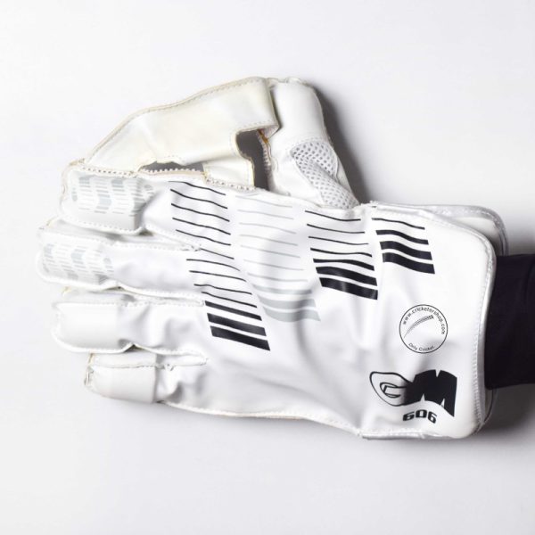 Gunn & Moore (GM) 606 Wicket Keeping Gloves Mens Size - Image 2