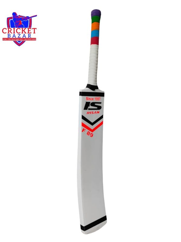 Ihsan F89 Tape Tennis Cricket Bat - Image 4