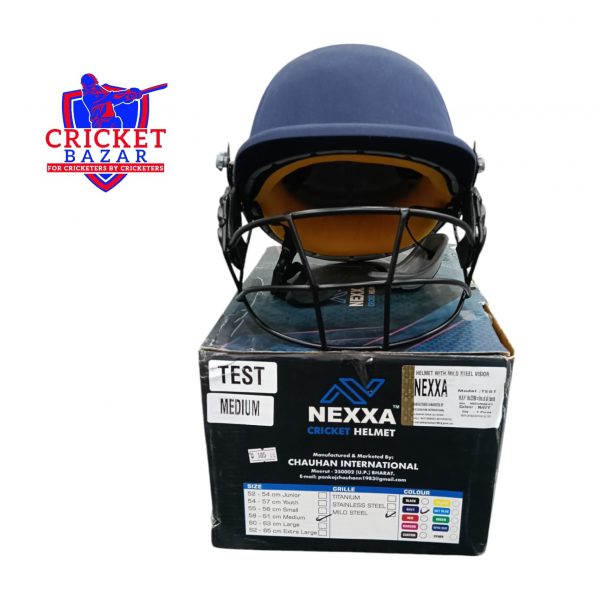 Nexxa Test Cricket Helmet - Image 2