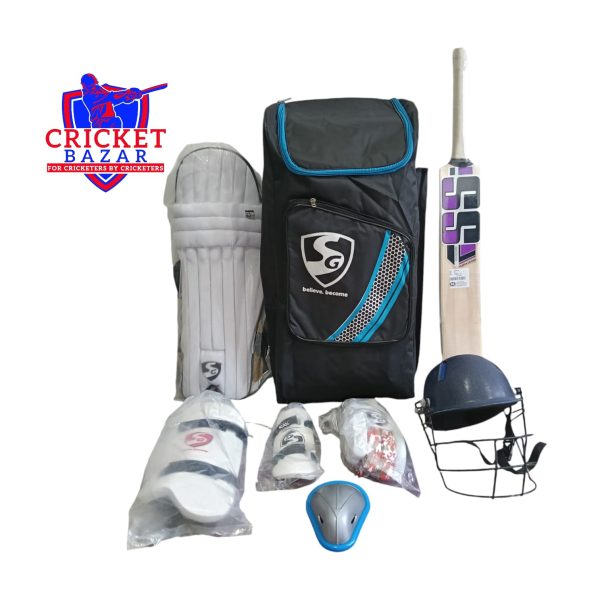 Boys Complete Cricket Kit (8 Items)