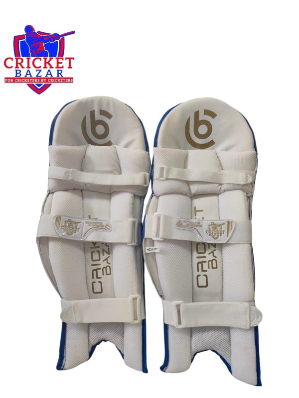 CB Cricket Batting Pad Men's RH(Blue) - Image 4