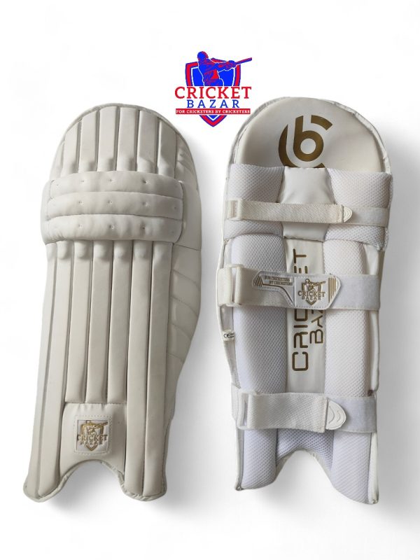 CB Cricket Batting Pad Youth RH (White) - Image 3