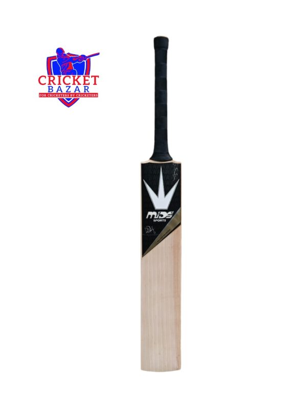 Mids Pro Black Edition English Willow Cricket Bat- SH - Image 3