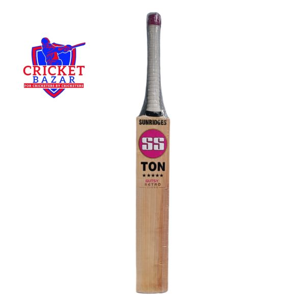 SS Ton Gutsy Retro Classic English Willow Cricket Bat - SH