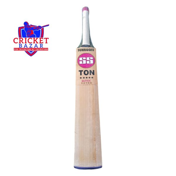 SS Ton Gutsy Retro Classic English Willow Cricket Bat - SH - Image 5