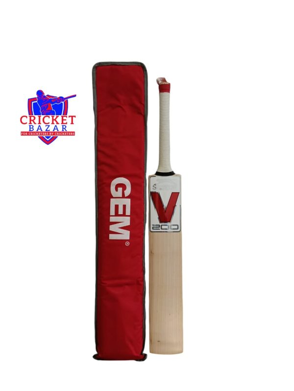 Slazenger V200 English Willow Cricket Bat-SH - Image 3