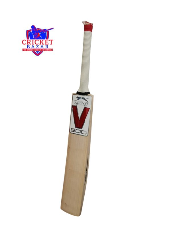 Slazenger V200 English Willow Cricket Bat-SH - Image 4