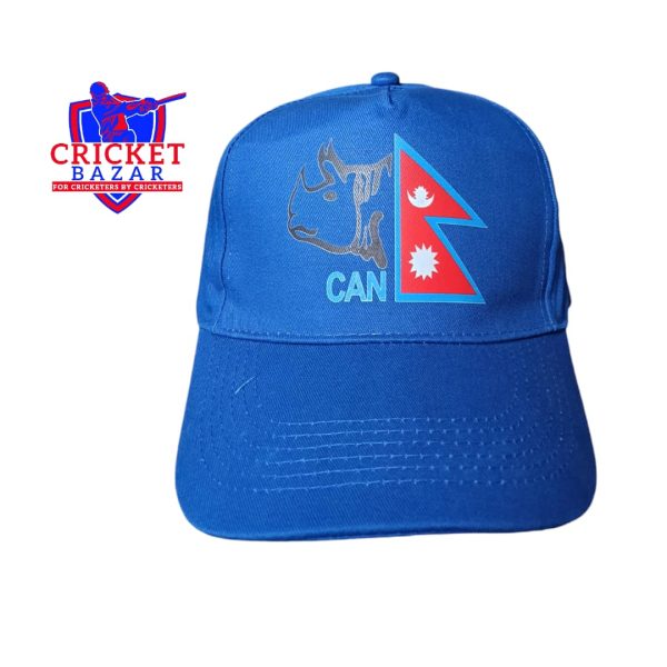 Nepal Blue Cricket Cap ICC T20 World Cup 2024