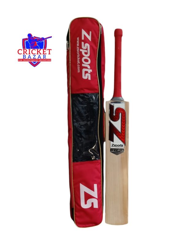 ZS Vintage English Willow Cricket Bat -SH - Image 4