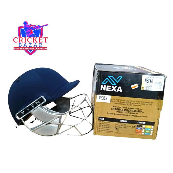 Nexa Tournament Fix Grill Stainless Steel Cricket Helmet-Men's - Image 4