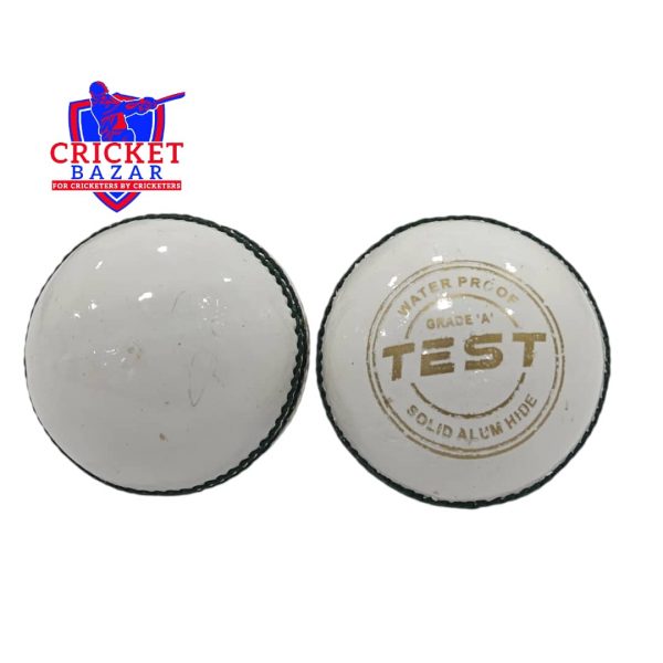 Top Quality Test White Cricket Ball(156 GMS)