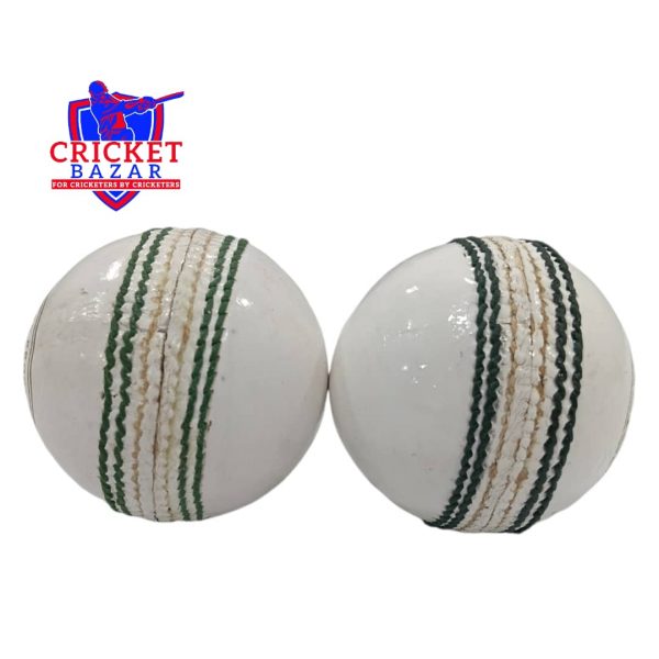 Top Quality Test White Cricket Ball(156 GMS) - Image 3