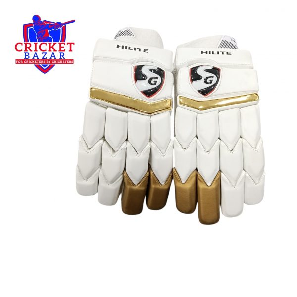 SG Hilite Gold Cricket Batting Gloves Men's - RH/LH