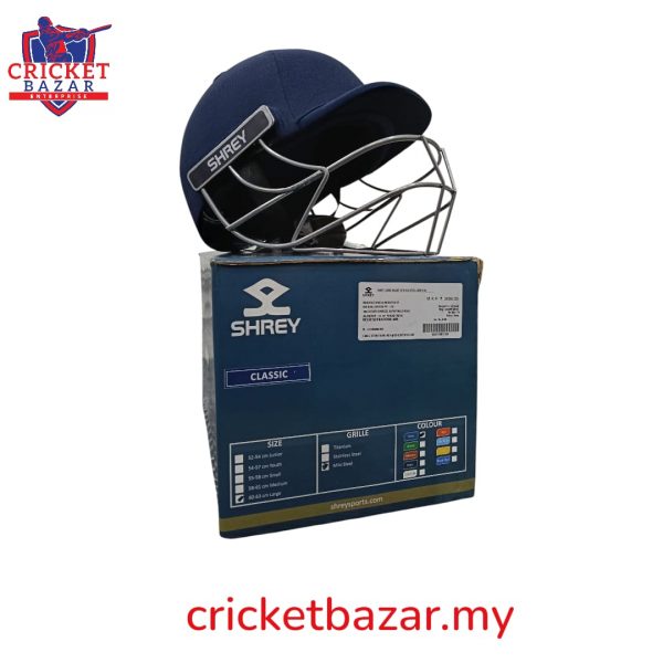 Shrey Classic Steel Cricket Helmet - Image 5