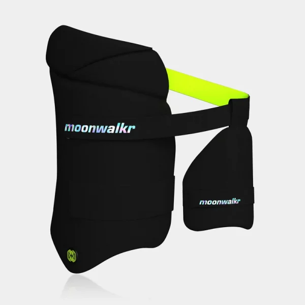 Moonwalkr Cricket Thigh Guard 2.0 -(Blue/Black/White-RH/LH) Small - Image 4
