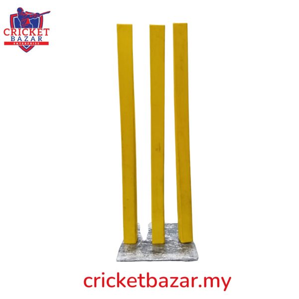 Cricket Flexible Stump Set (Yellow)