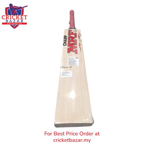 MRF CHAMP Kashmir Willow Cricket Bat (Size 5 & 6) - Image 3