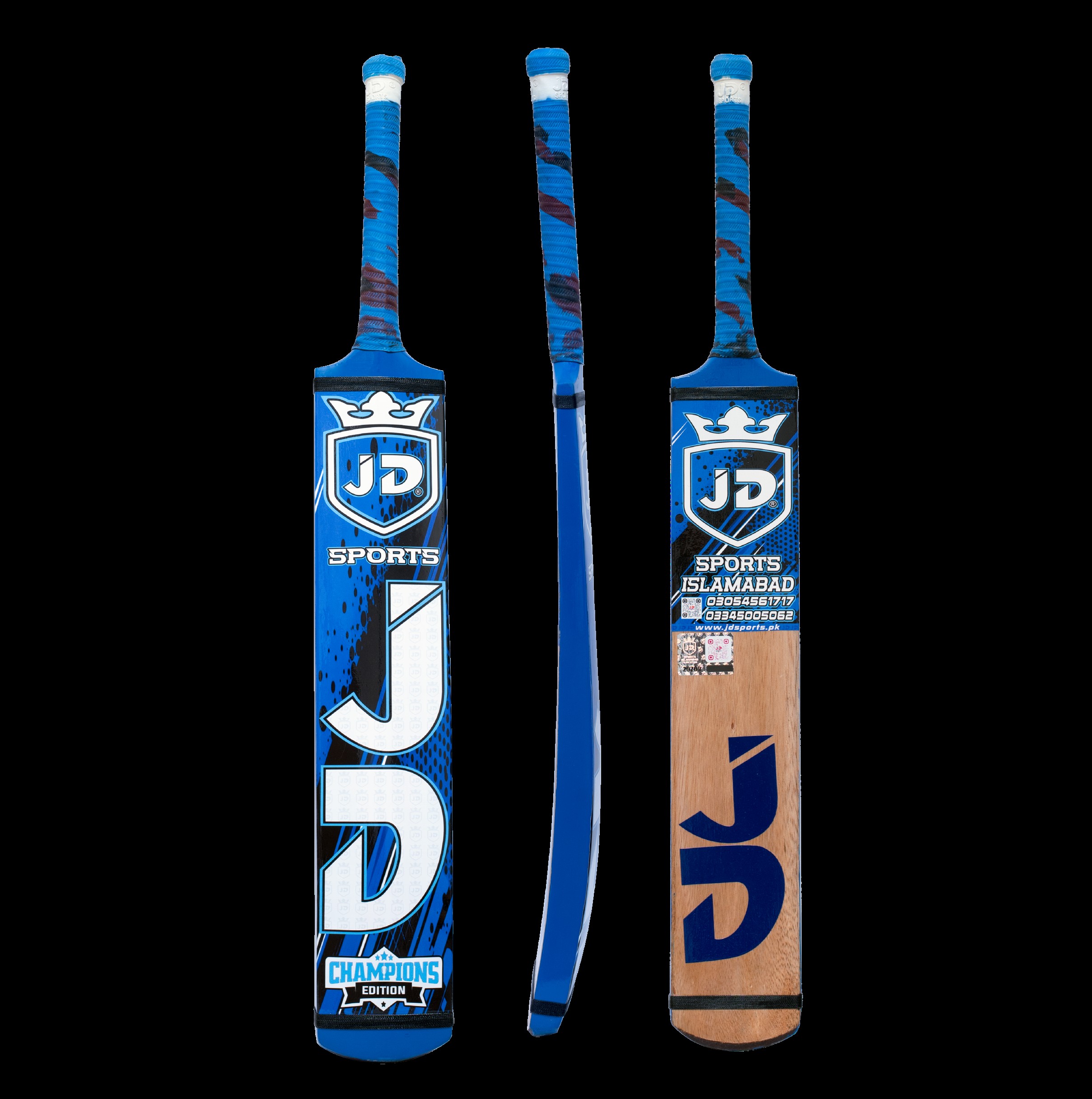 JD Champion Edition Cricket Bat –Tape Ball /Soft Tennis Cricket Bat - Image 2